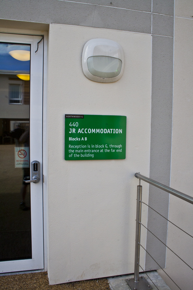 Northwood external small sign