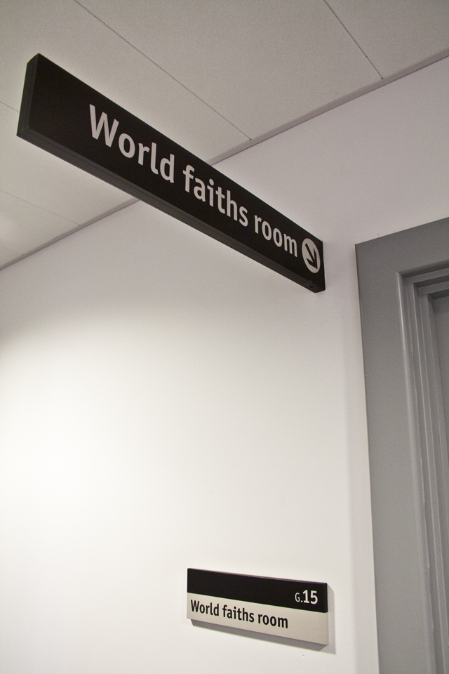 Northwood internal direction sign and room sign