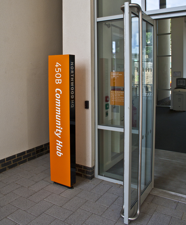 Northwood external medium sized sign