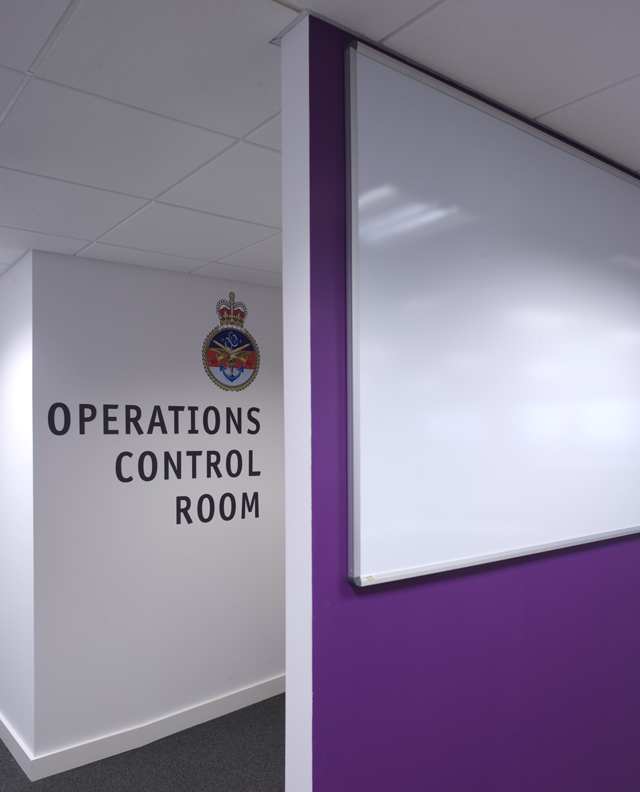 Northwood internal department sign